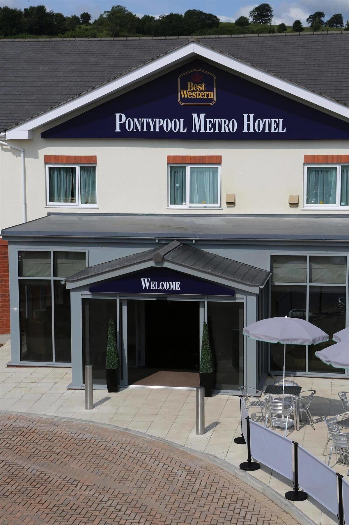 Best Western Pontypool Metro Hotel Zewnętrze zdjęcie