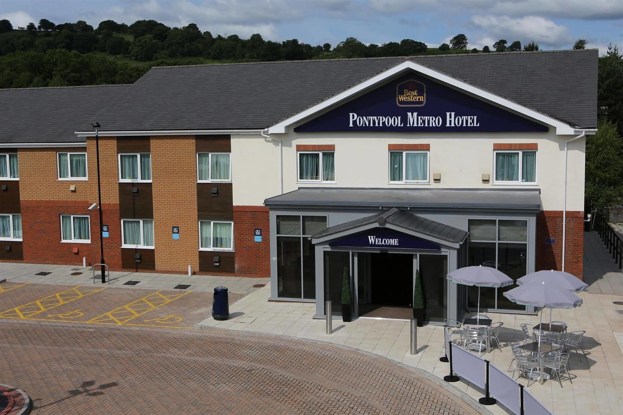 Best Western Pontypool Metro Hotel Zewnętrze zdjęcie